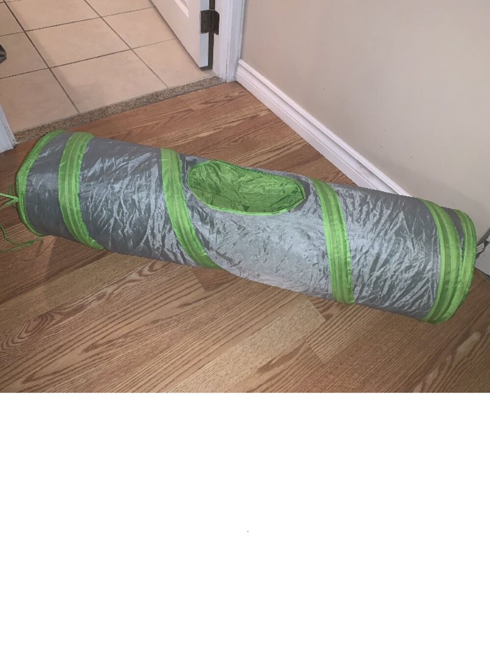 Cat Tunnel Kitten Tunnel Playtime Collapsible - $10